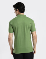 Load image into Gallery viewer, Polo T-shirt - Moss Green