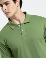 Load image into Gallery viewer, Polo T-shirt - Moss Green