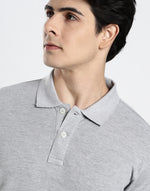 Load image into Gallery viewer, Polo T-shirt - Grey Heather