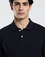 Load image into Gallery viewer, Polo T-shirt - Drak Navy Blue