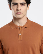 Load image into Gallery viewer, Polo T-shirt - Umber
