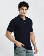 Load image into Gallery viewer, Polo T-shirt - Drak Navy Blue
