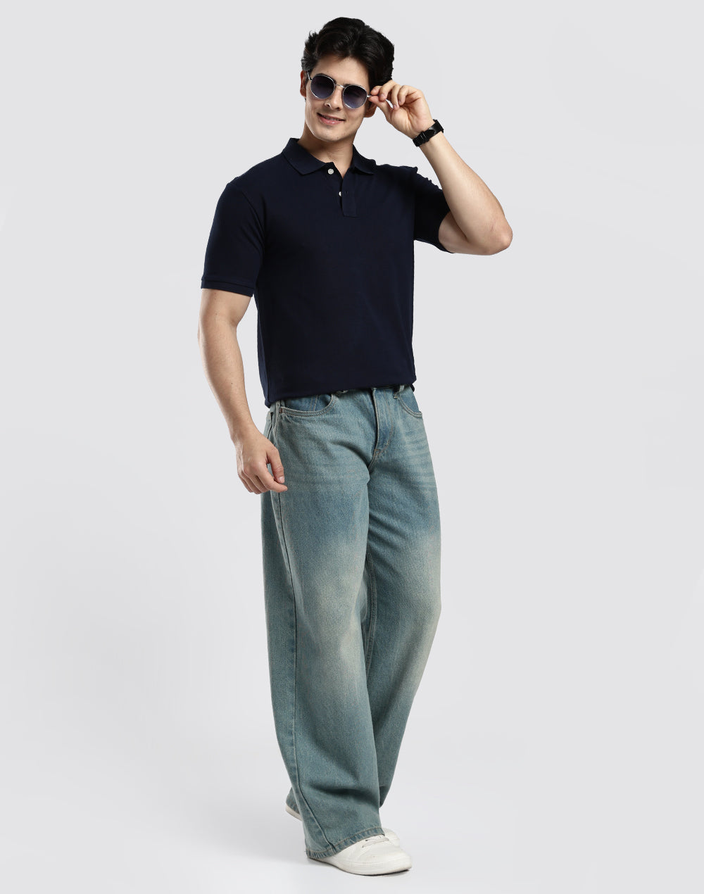 Polo T-shirt - Drak Navy Blue