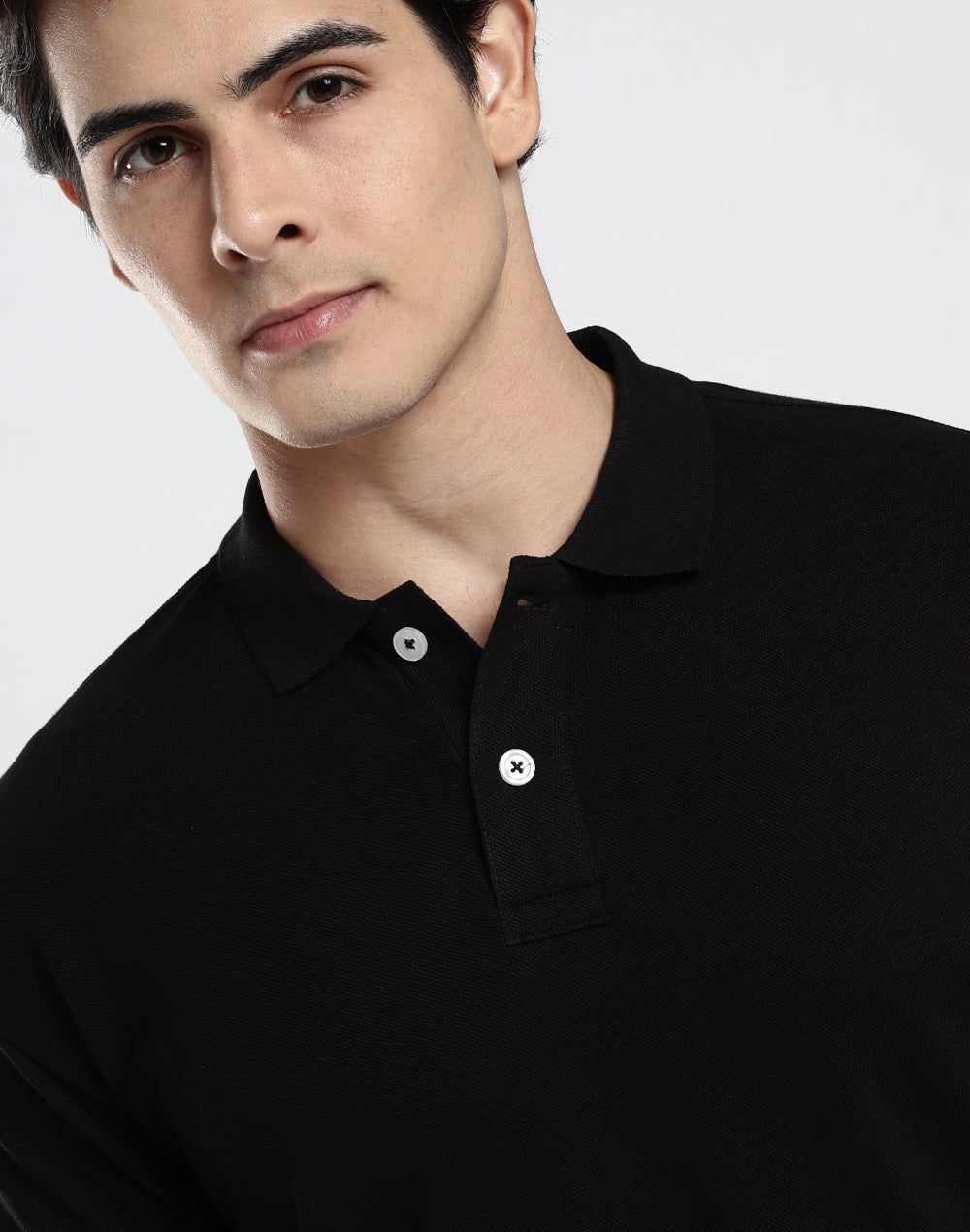 Polo T-shirt - Black