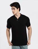 Load image into Gallery viewer, Polo T-shirt - Black
