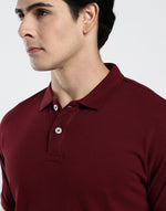 Load image into Gallery viewer, Polo T-shirt - Maroon
