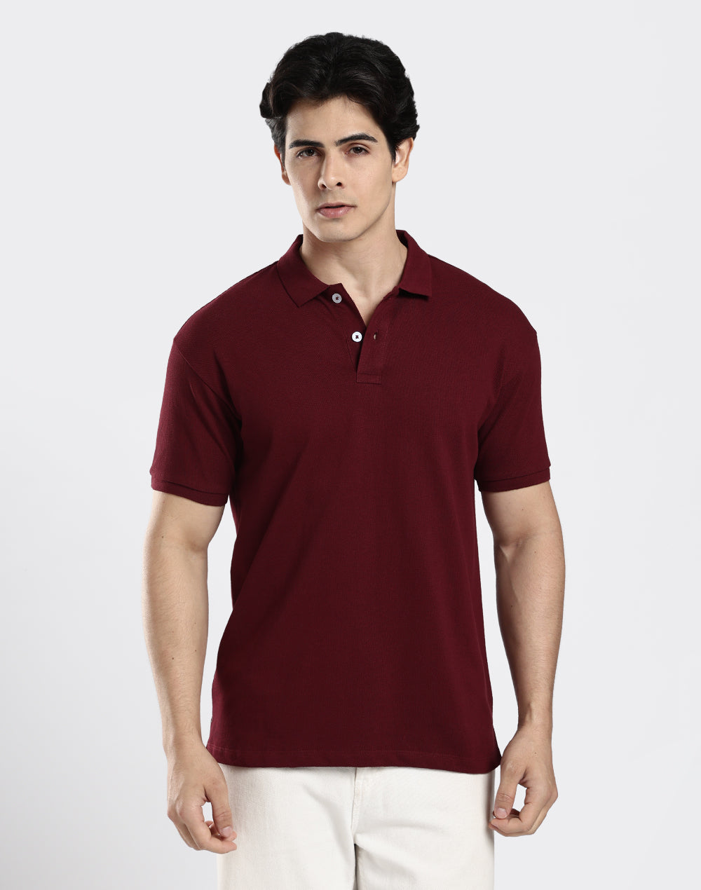 Polo T-shirt - Maroon