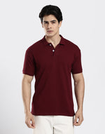 Load image into Gallery viewer, Polo T-shirt - Maroon
