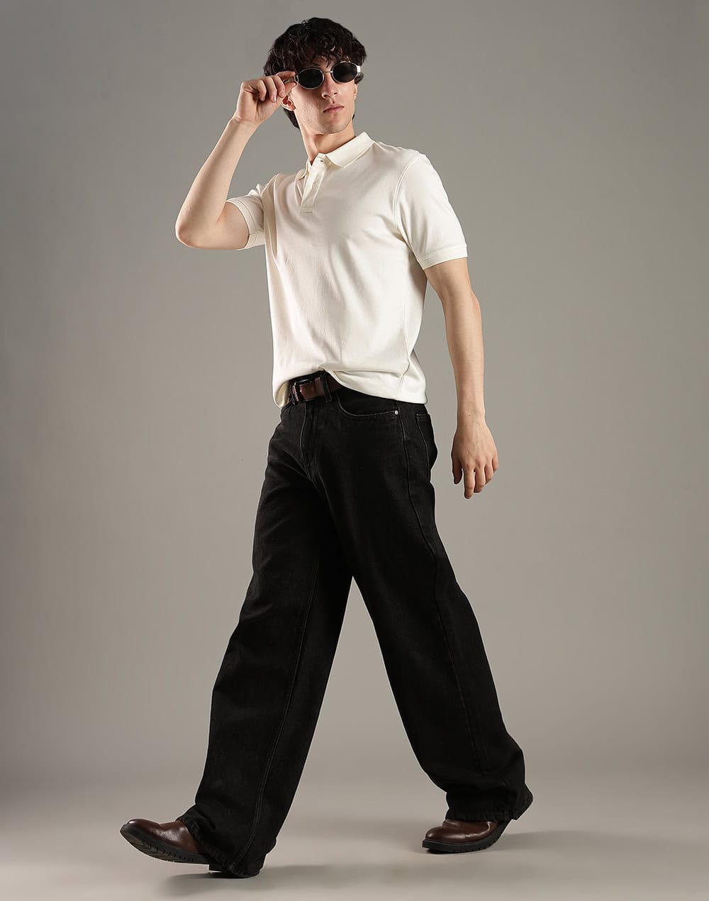 Polo T Shirt ( CREAM )