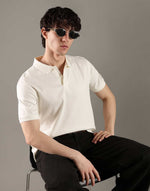 Load image into Gallery viewer, Polo T Shirt ( CREAM )

