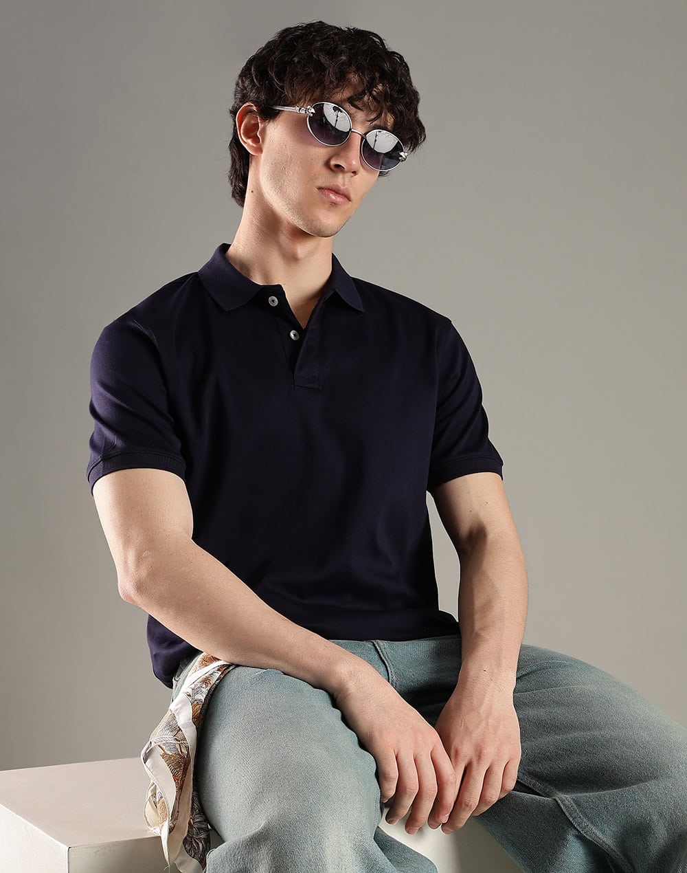 Polo T Shirt (BLUE )
